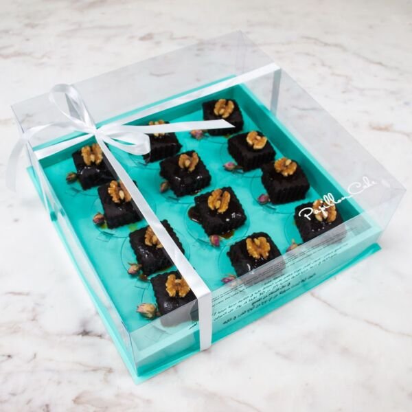 Date Truffles With Walnut Topping